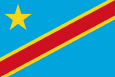 Konžská demokratická republika státní vlajka