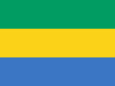 Gabon státní vlajka