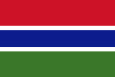 गाम्बिया राष्ट्रीय ध्वज