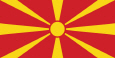 Ex-República Yugoslava de Macedonia Bandera nacional