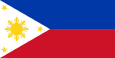 Filipíny státní vlajka
